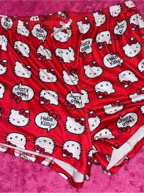 Hello Kitty Red Shorts